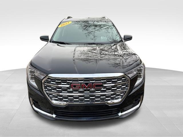 Used 2023 GMC Terrain Denali with VIN 3GKALXEG1PL164109 for sale in Medina, OH