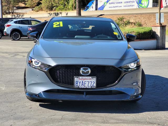 Used 2021 Mazda Mazda3 Premium Plus with VIN JM1BPBNY3M1400245 for sale in Colfax, CA