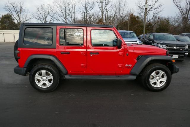 Used 2020 Jeep Wrangler Unlimited Sport S with VIN 1C4HJXDN9LW198660 for sale in Sullivan, MO