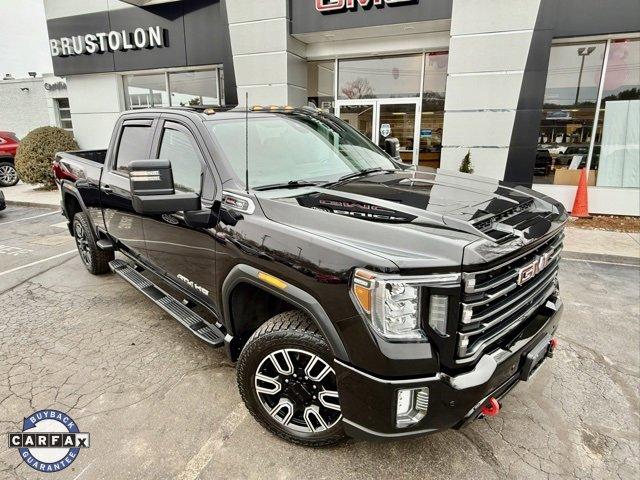 Used 2020 GMC Sierra 2500HD AT4 with VIN 1GT49PE75LF105771 for sale in Mystic, CT