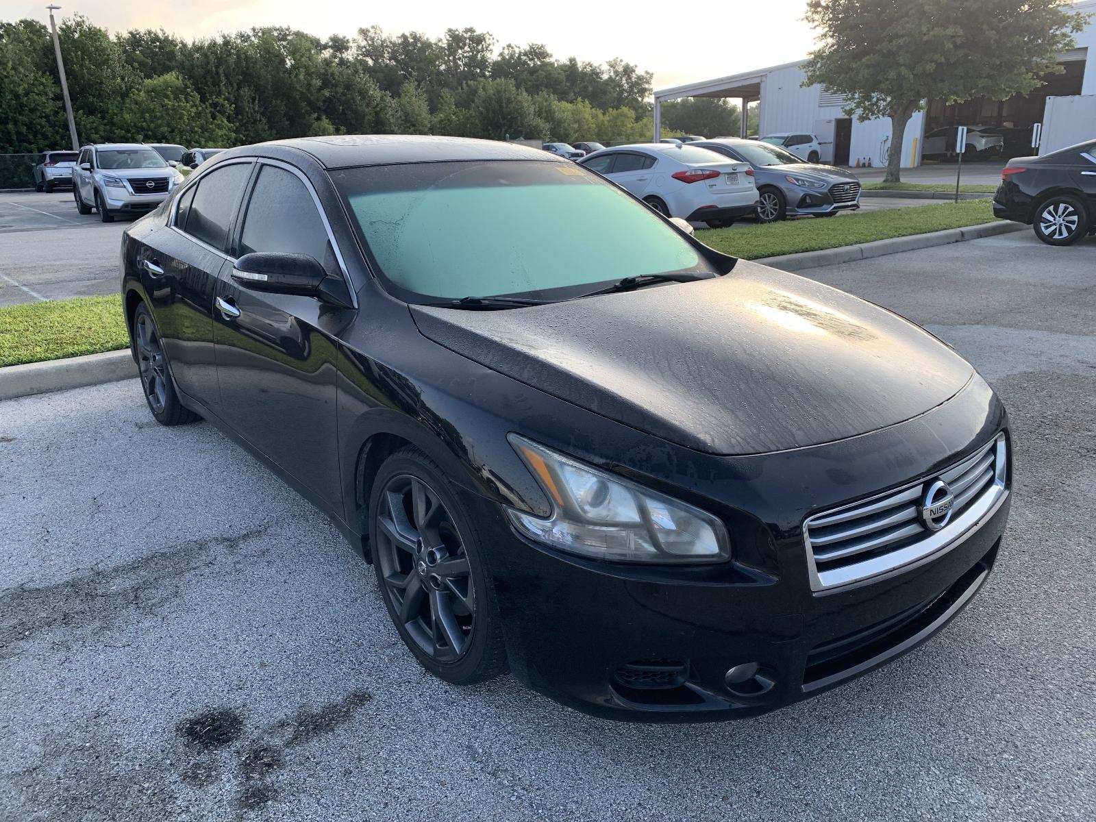 Used 2013 Nissan Maxima SV with VIN 1N4AA5AP9DC844929 for sale in Winter Haven, FL