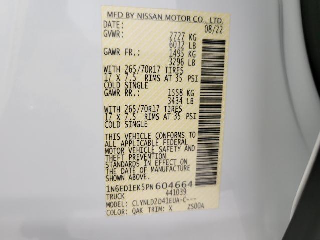 2023 Nissan Frontier Vehicle Photo in Neenah, WI 54956