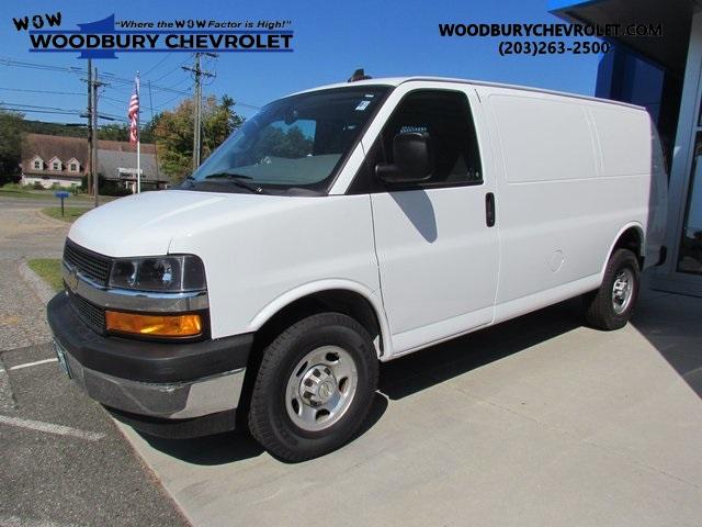 Certified 2022 Chevrolet Express Cargo Work Van with VIN 1GCWGAFP3N1179667 for sale in Woodbury, CT