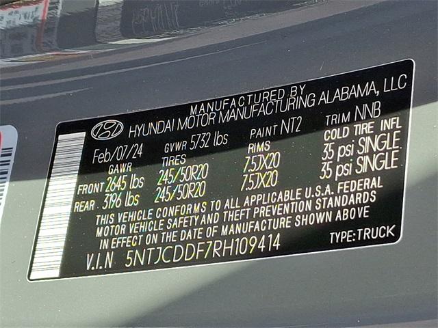 2024 Hyundai SANTA CRUZ Vehicle Photo in New Bloomfield, PA 17068