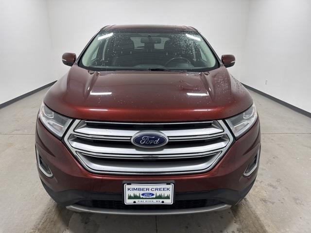 Used 2015 Ford Edge Titanium with VIN 2FMTK4K92FBB26289 for sale in Pine River, Minnesota