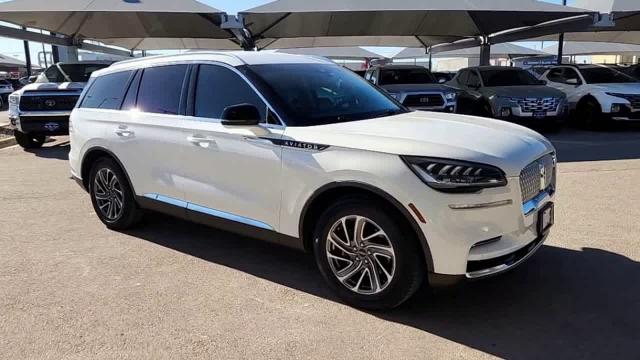 Used 2021 Lincoln Aviator Base with VIN 5LM5J6WC6MGL16807 for sale in Odessa, TX