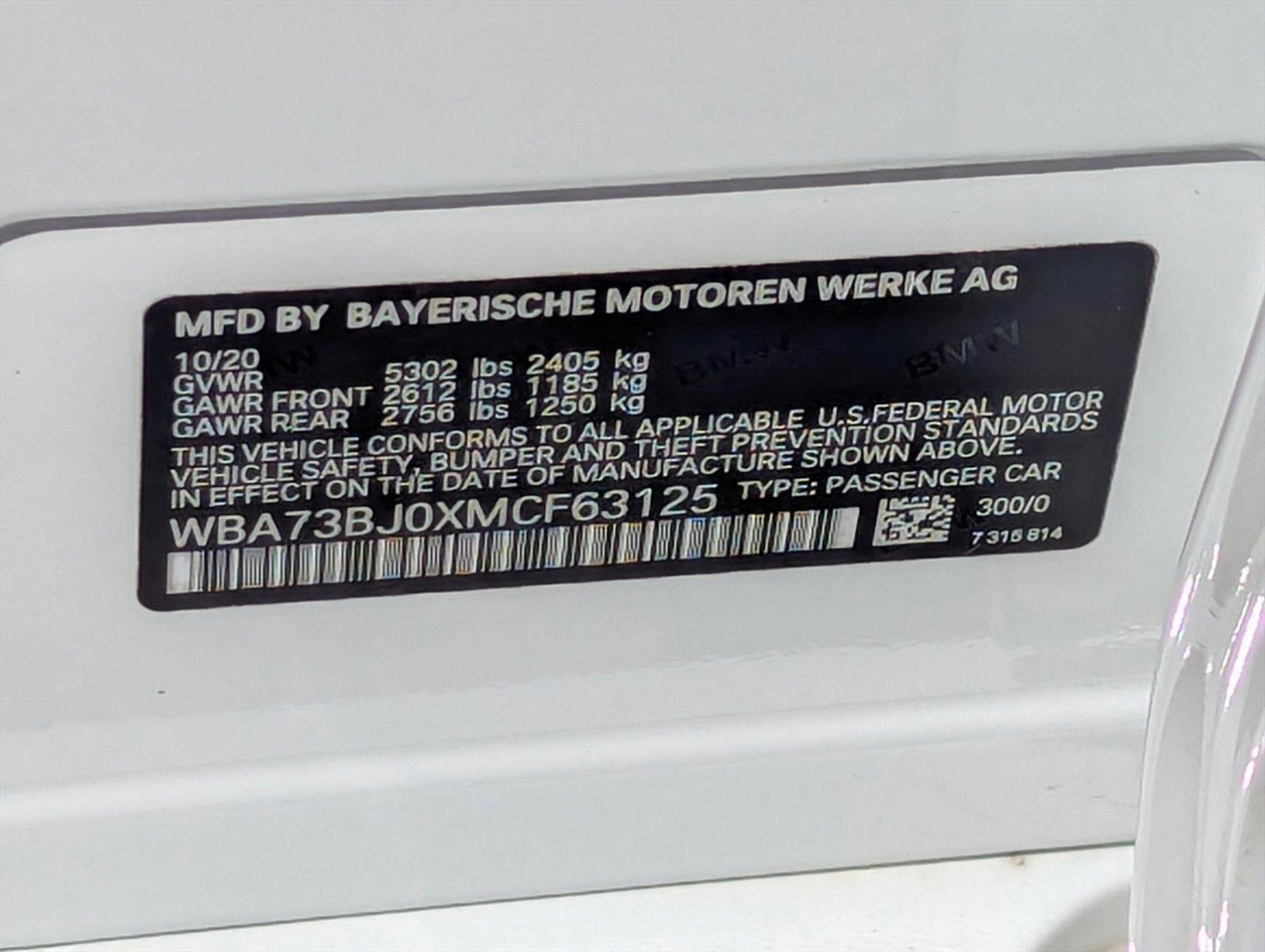 2021 BMW 540i xDrive Vehicle Photo in Delray Beach, FL 33444