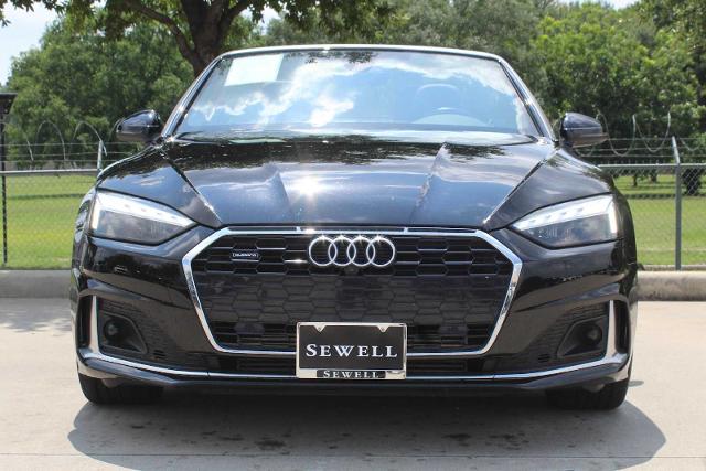 2022 Audi A5 Cabriolet Vehicle Photo in HOUSTON, TX 77090