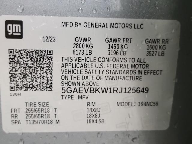2024 Buick Enclave Vehicle Photo in APPLETON, WI 54914-4656