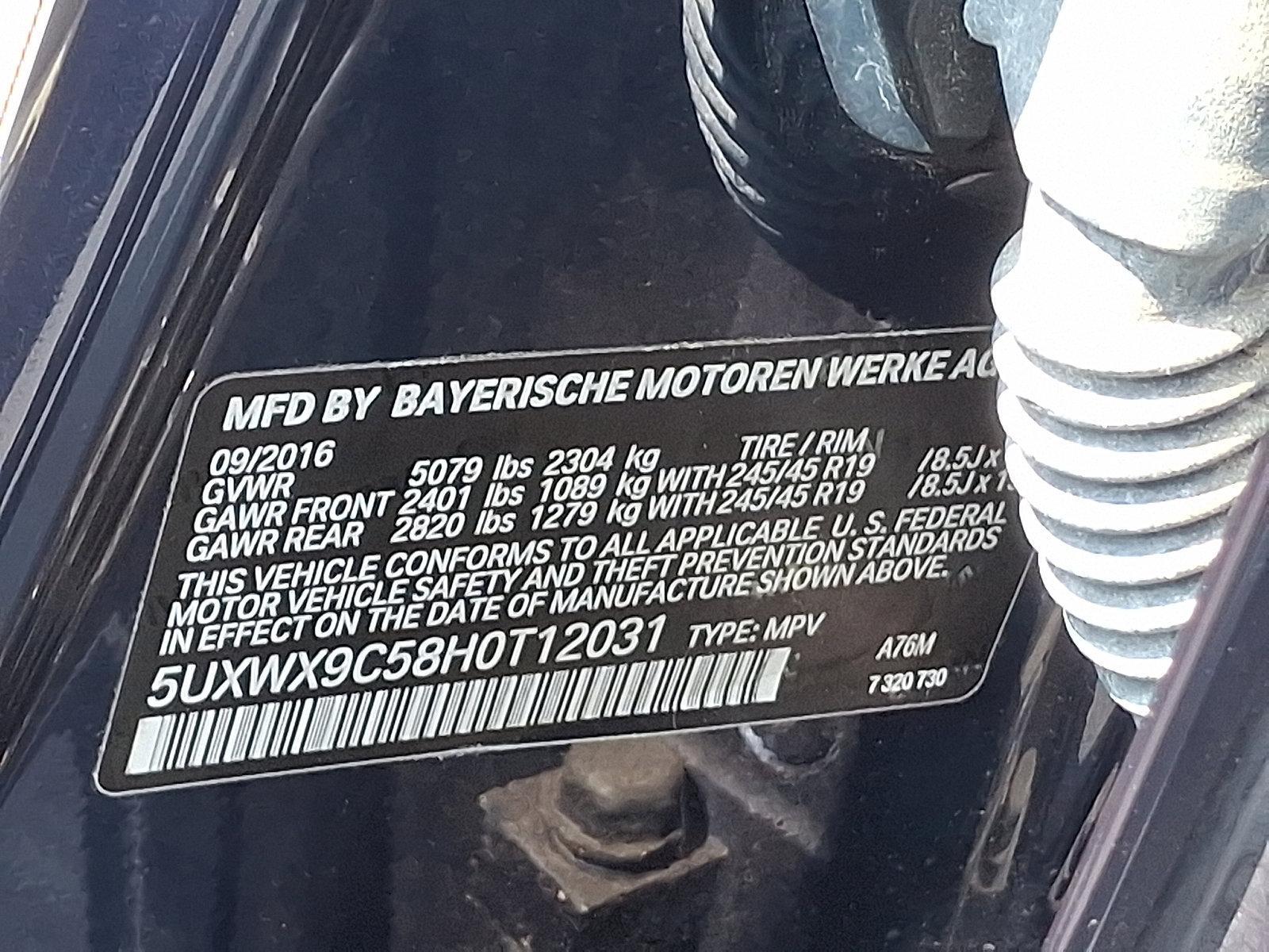 2017 BMW X3 xDrive28i Vehicle Photo in Harrisburg, PA 17111-1033