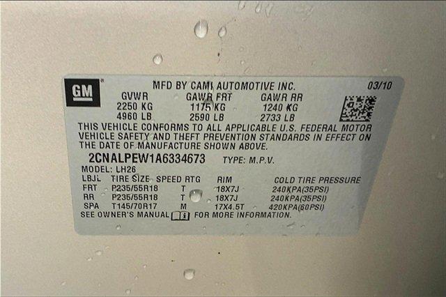 2010 Chevrolet Equinox Vehicle Photo in TOPEKA, KS 66609-0000