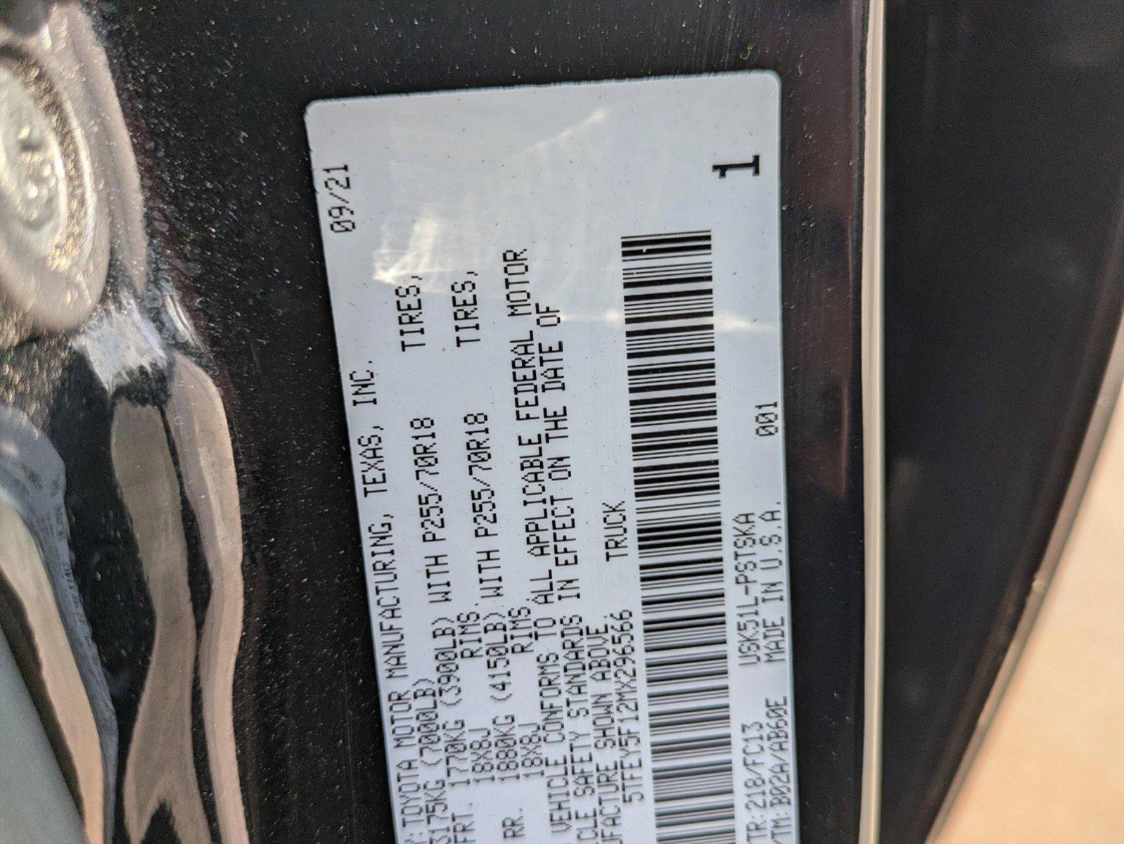 2021 Toyota Tundra 2WD Vehicle Photo in Winter Park, FL 32792