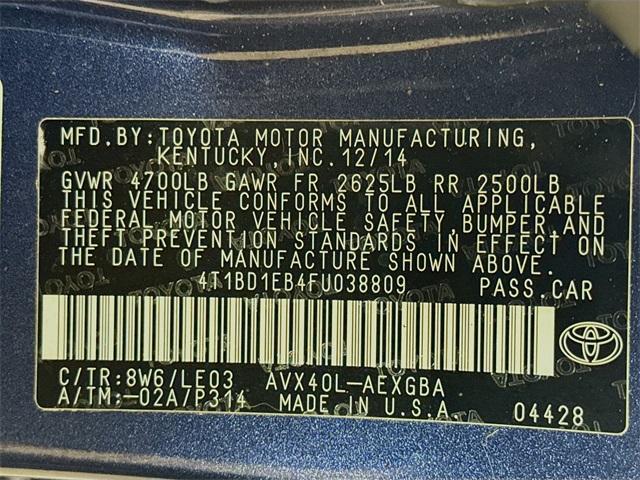 2015 Toyota Avalon Hybrid Vehicle Photo in Everett, WA 98204