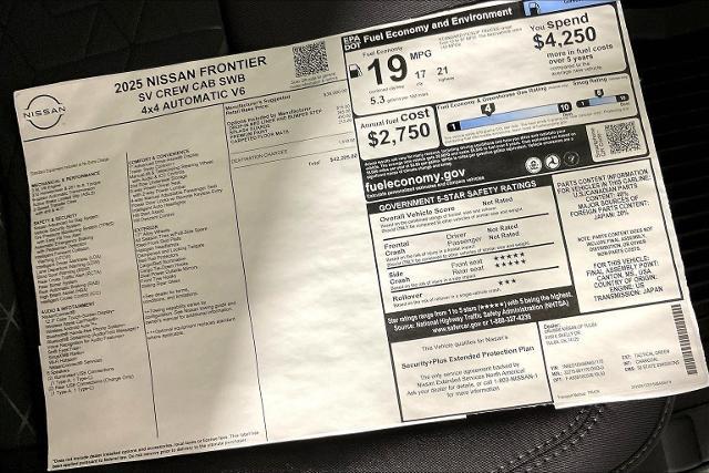 2025 Nissan Frontier Vehicle Photo in Tulsa, OK 74129