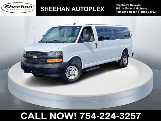 Used 2023 Chevrolet Express Passenger LS with VIN 1GAZGNFP8P1156790 for sale in Lighthouse Point, FL