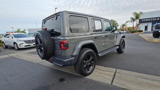 Used 2020 Jeep Wrangler Unlimited Sahara Altitude with VIN 1C4HJXEN6LW210665 for sale in Temecula, CA