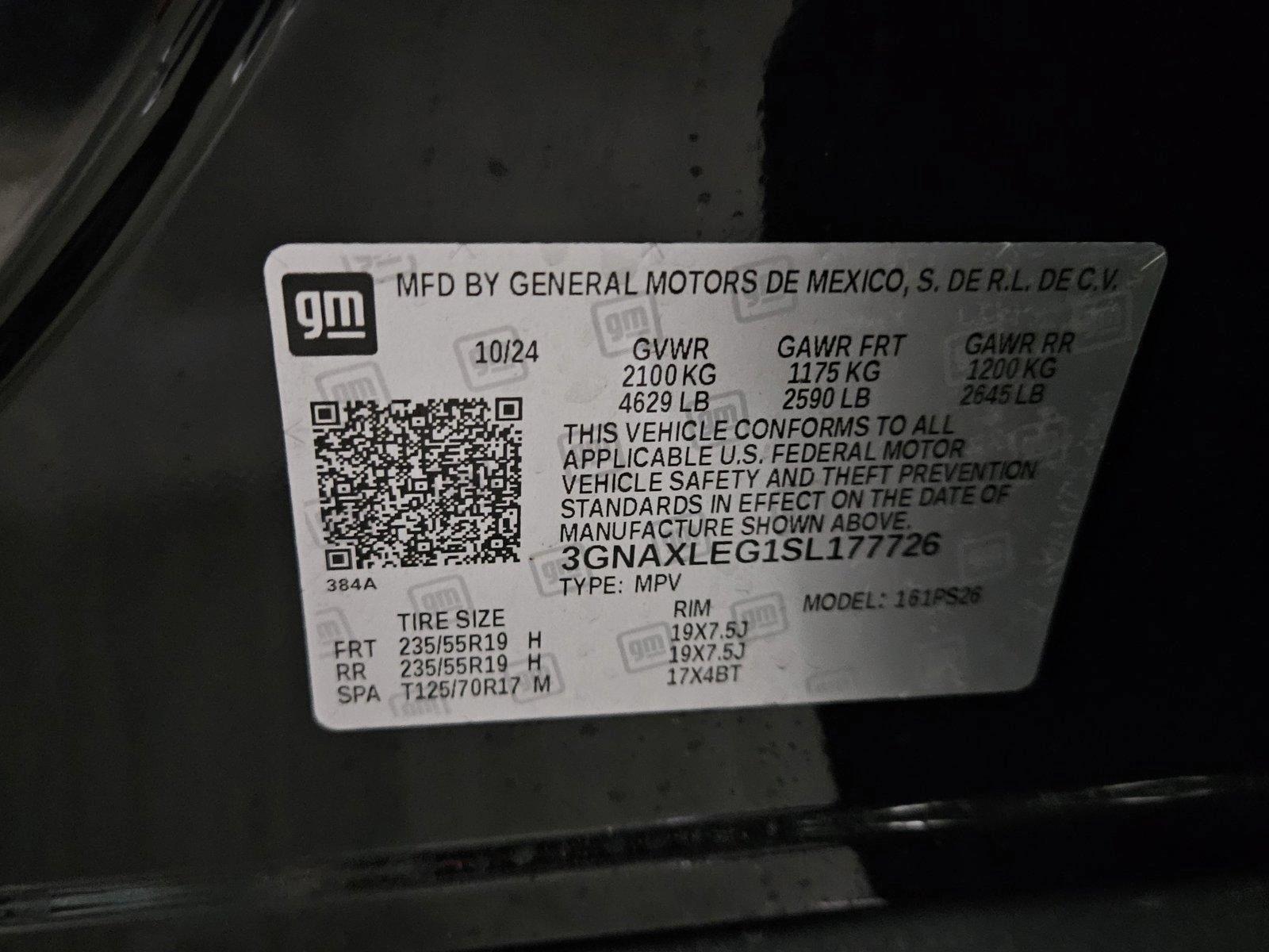 2025 Chevrolet Equinox Vehicle Photo in MIAMI, FL 33172-3015