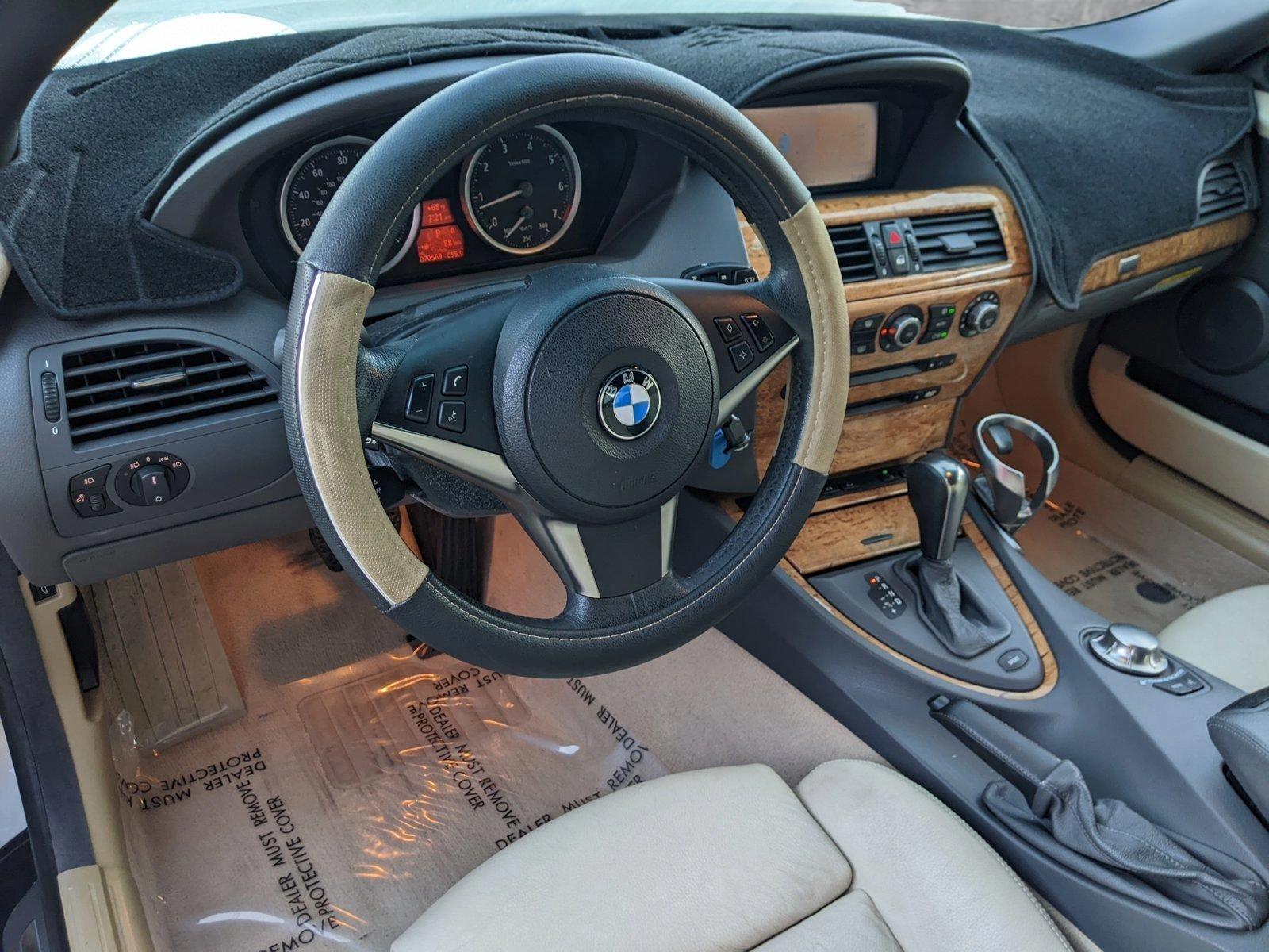 2005 BMW 6 Series Vehicle Photo in PEMBROKE PINES, FL 33024-6534