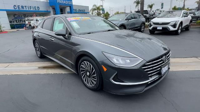 Used 2021 Hyundai Sonata Hybrid SEL with VIN KMHL34JJ0MA027942 for sale in Temecula, CA