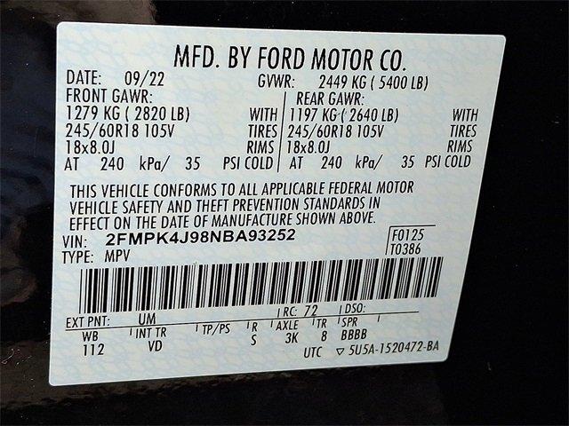2022 Ford Edge Vehicle Photo in LANCASTER, PA 17601-0000