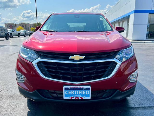 Certified 2021 Chevrolet Equinox LT with VIN 2GNAXUEV0M6147158 for sale in Painted Post, NY