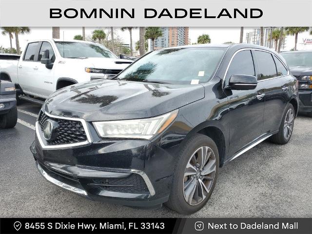 Used 2019 Acura MDX Technology Package with VIN 5J8YD3H59KL000641 for sale in Miami, FL