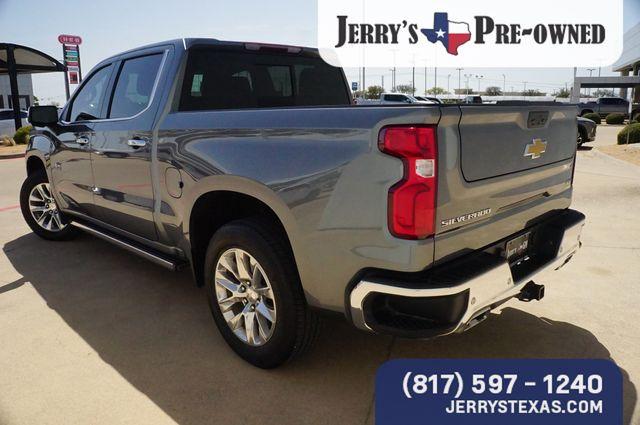 Used 2022 Chevrolet Silverado 1500 Limited LTZ with VIN 1GCUYGET6NZ212846 for sale in Weatherford, TX