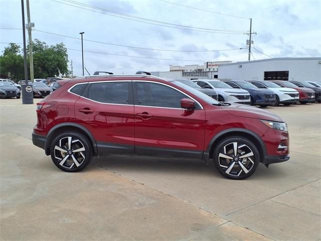 Certified 2022 Nissan Rogue Sport SL with VIN JN1BJ1CV2NW352233 for sale in Lawton, OK