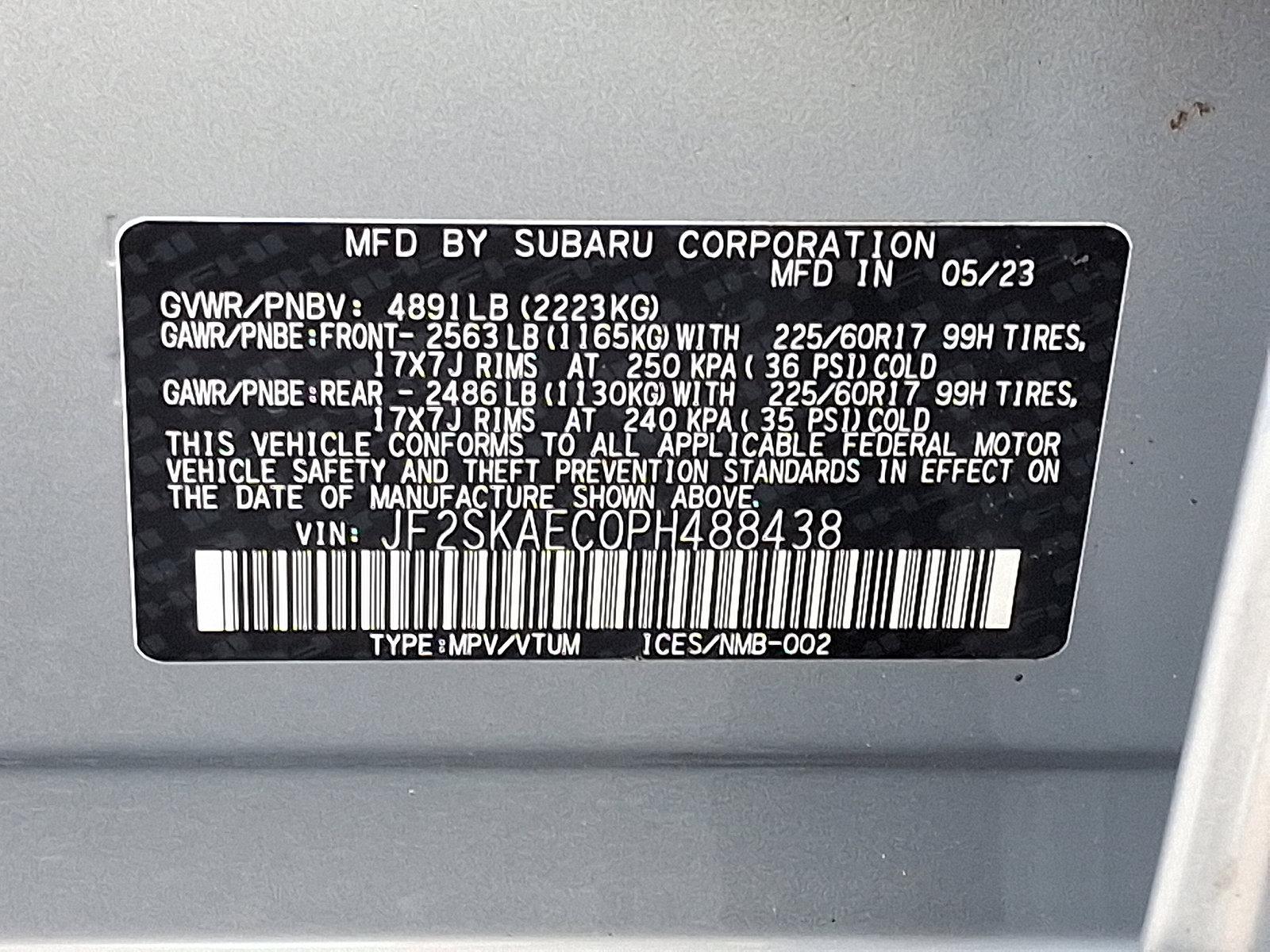 2023 Subaru Forester Vehicle Photo in Easton, PA 18045