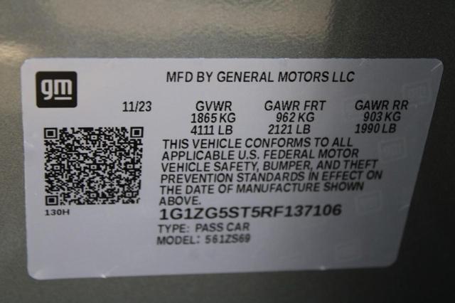 2024 Chevrolet Malibu Vehicle Photo in MIDDLETON, WI 53562-1492