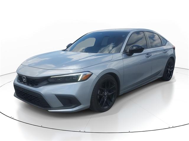 Used 2022 Honda Civic Hatchback Sport with VIN 19XFL2H88NE019661 for sale in Miami, FL
