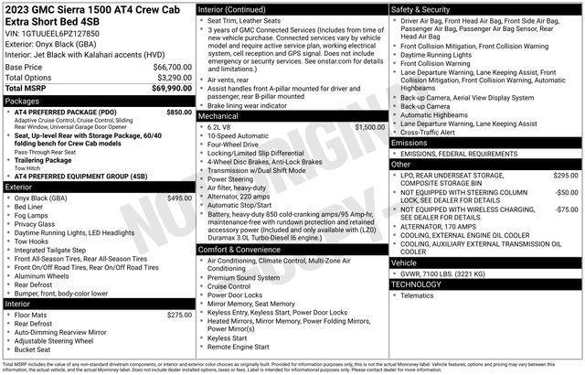 2023 GMC Sierra 1500 Vehicle Photo in DANBURY, CT 06810-5034