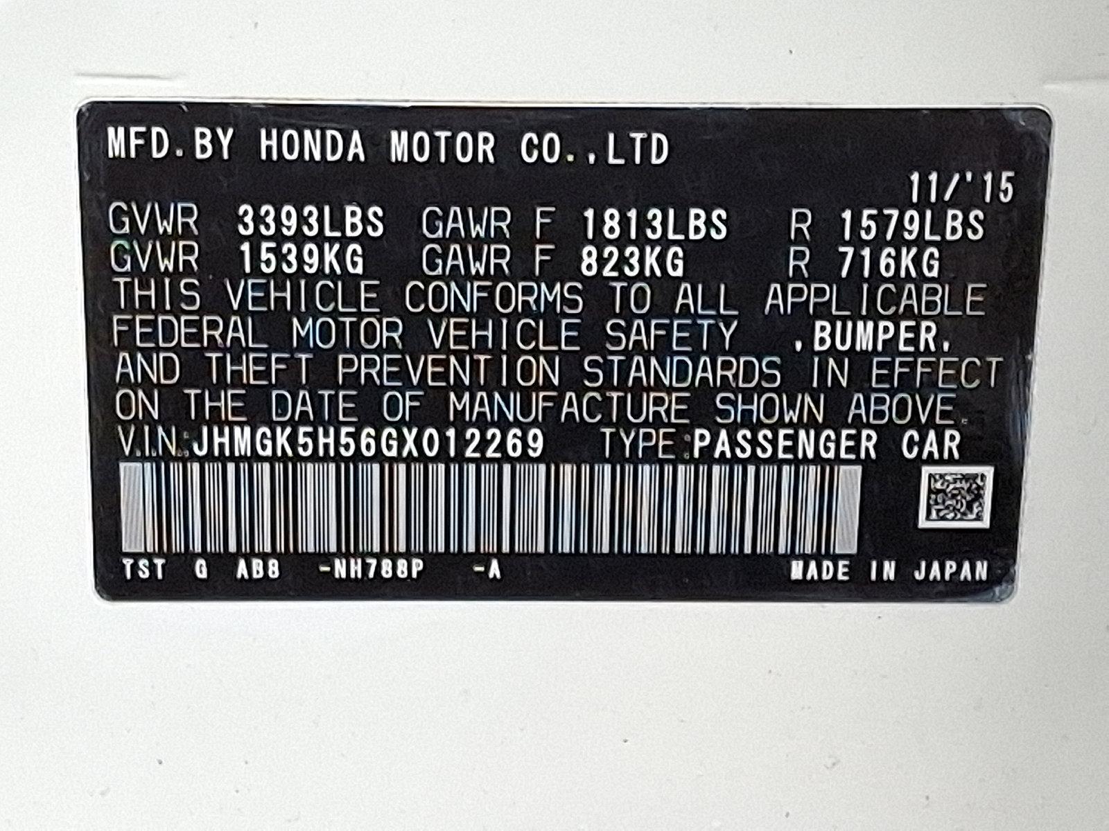2016 Honda Fit Vehicle Photo in Easton, PA 18045