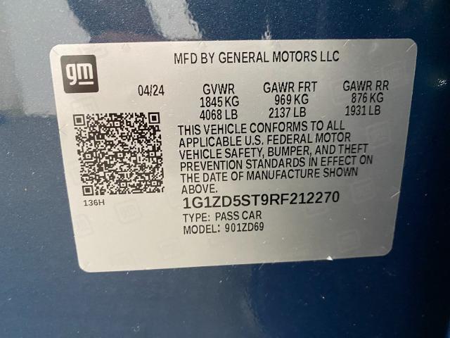 2024 Chevrolet Malibu Vehicle Photo in Appleton, WI 54913