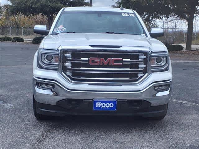 Used 2018 GMC Sierra 1500 SLT with VIN 3GTU2NEC4JG177255 for sale in Decatur, TX