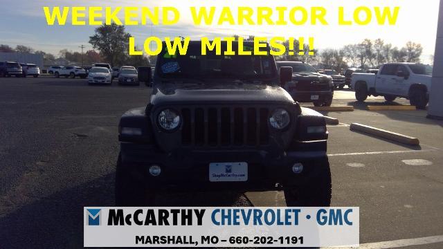 Used 2021 Jeep Wrangler Sport with VIN 1C4GJXAN5MW541725 for sale in Kansas City