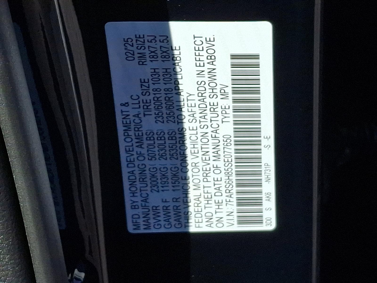 2025 Honda CR-V Hybrid Vehicle Photo in Harrisburg, PA 17111