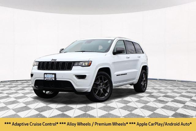 Used 2021 Jeep Grand Cherokee 80th Edition with VIN 1C4RJFBG3MC873473 for sale in Mc Henry, IL