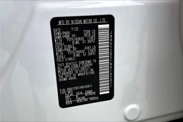 2022 Nissan Armada Vehicle Photo in Tulsa, OK 74145