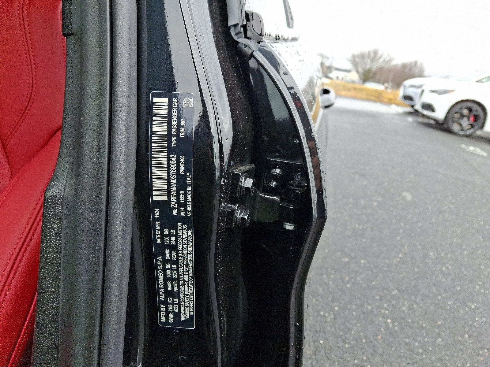 2025 Alfa Romeo Giulia Vehicle Photo in Mechanicsburg, PA 17050