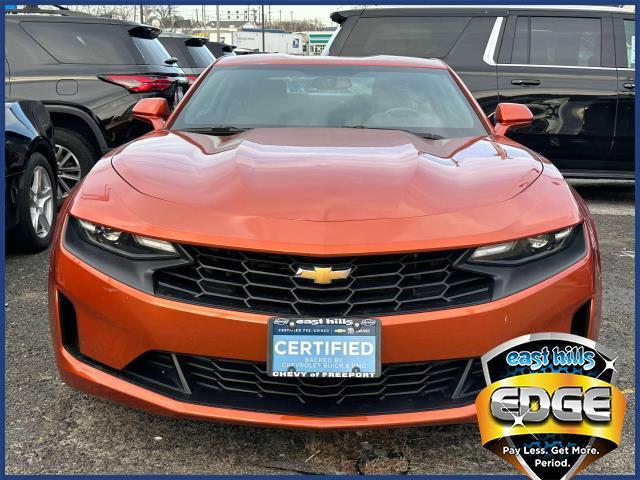 Certified 2023 Chevrolet Camaro 1LT with VIN 1G1FB1RS9P0154157 for sale in Freeport, NY