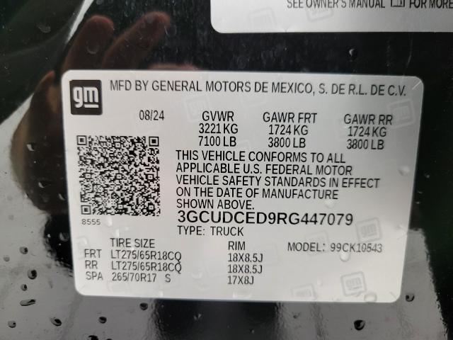 2024 Chevrolet Silverado 1500 Vehicle Photo in NEENAH, WI 54956-2243