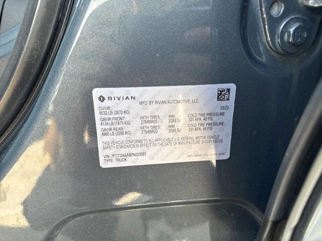 2023 Rivian R1T Vehicle Photo in ENGLEWOOD, CO 80113-6708
