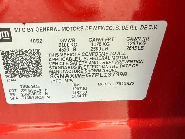 2023 Chevrolet Equinox Vehicle Photo in MADISON, WI 53713-3220