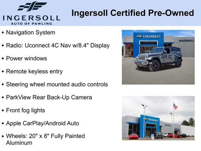 2022 Jeep Wrangler 4xe Vehicle Photo in PAWLING, NY 12564-3219