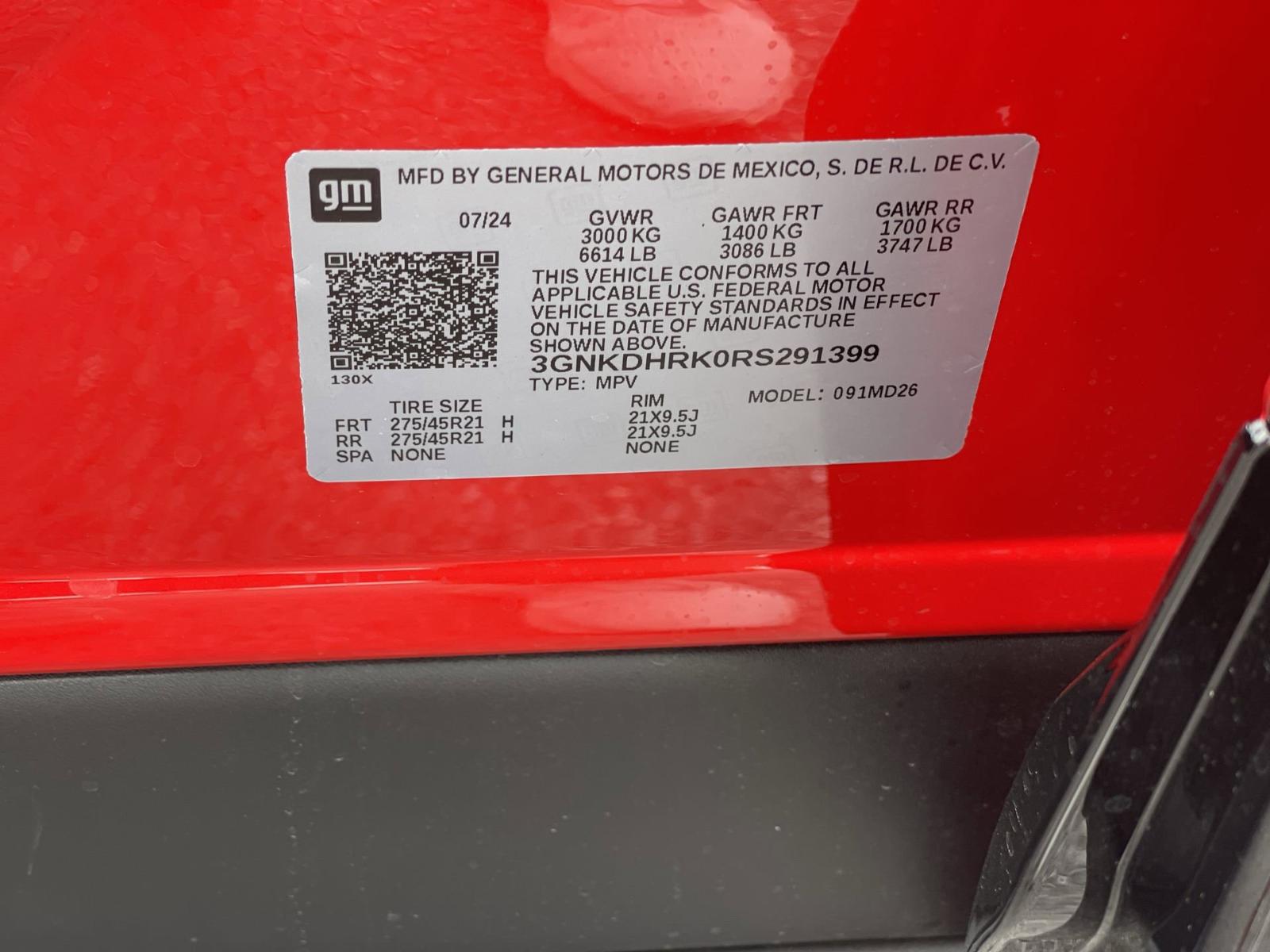 2024 Chevrolet Blazer EV Vehicle Photo in BENTONVILLE, AR 72712-4322