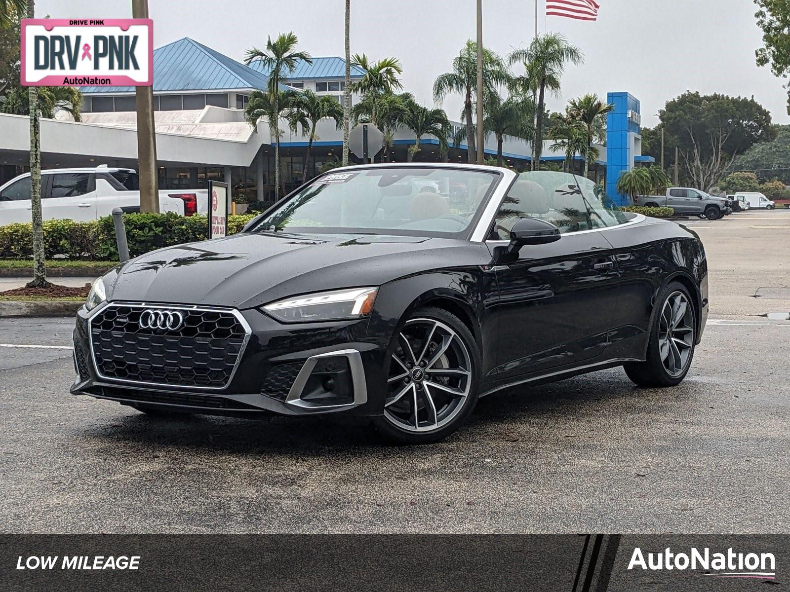 2023 Audi A5 Cabriolet Vehicle Photo in GREENACRES, FL 33463-3207