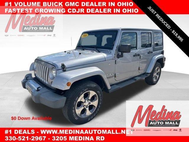 2016 Jeep Wrangler Unlimited Vehicle Photo in MEDINA, OH 44256-9631