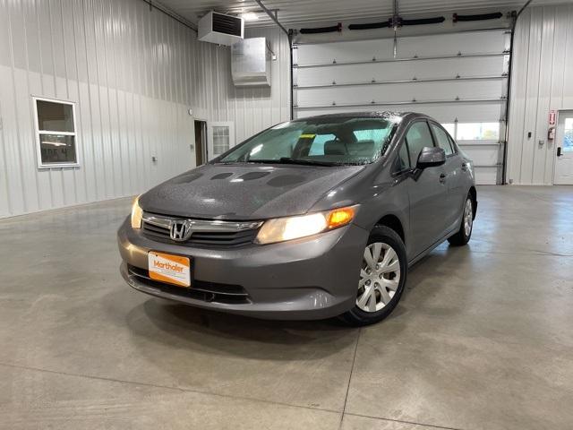 Used 2012 Honda Civic LX with VIN 2HGFB2F50CH521773 for sale in Glenwood, Minnesota