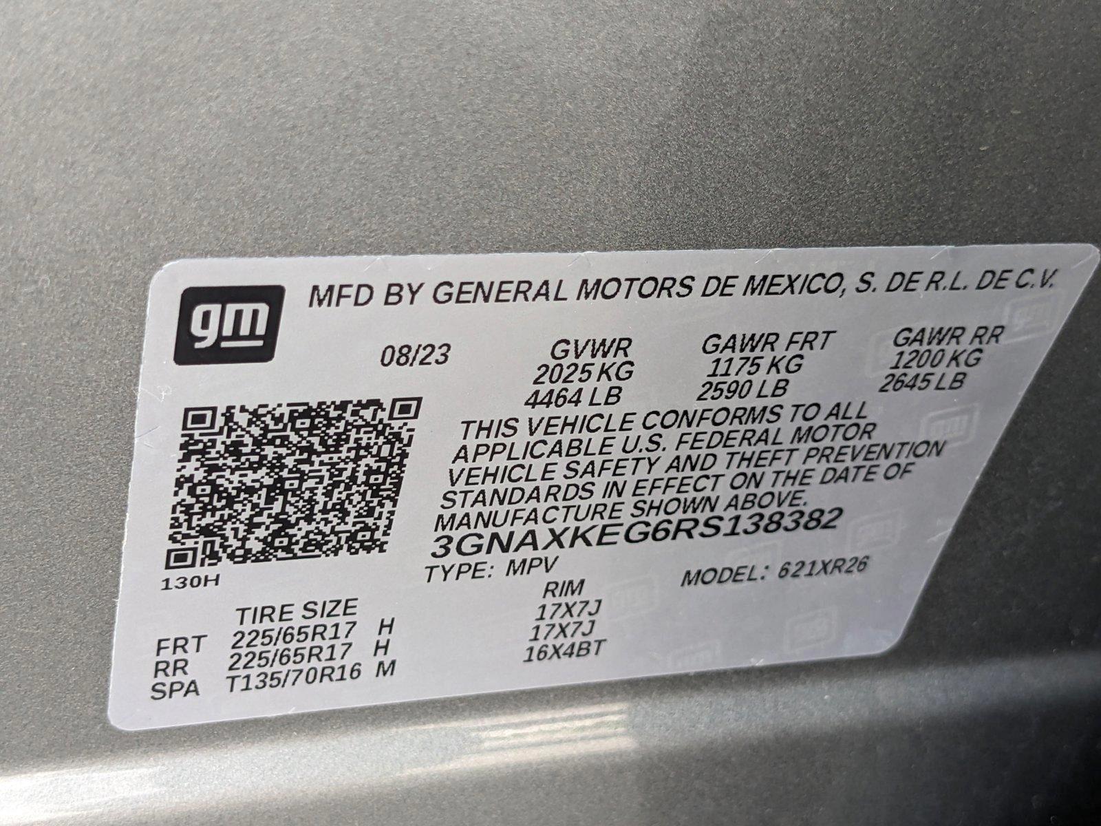 2024 Chevrolet Equinox Vehicle Photo in MIAMI, FL 33172-3015